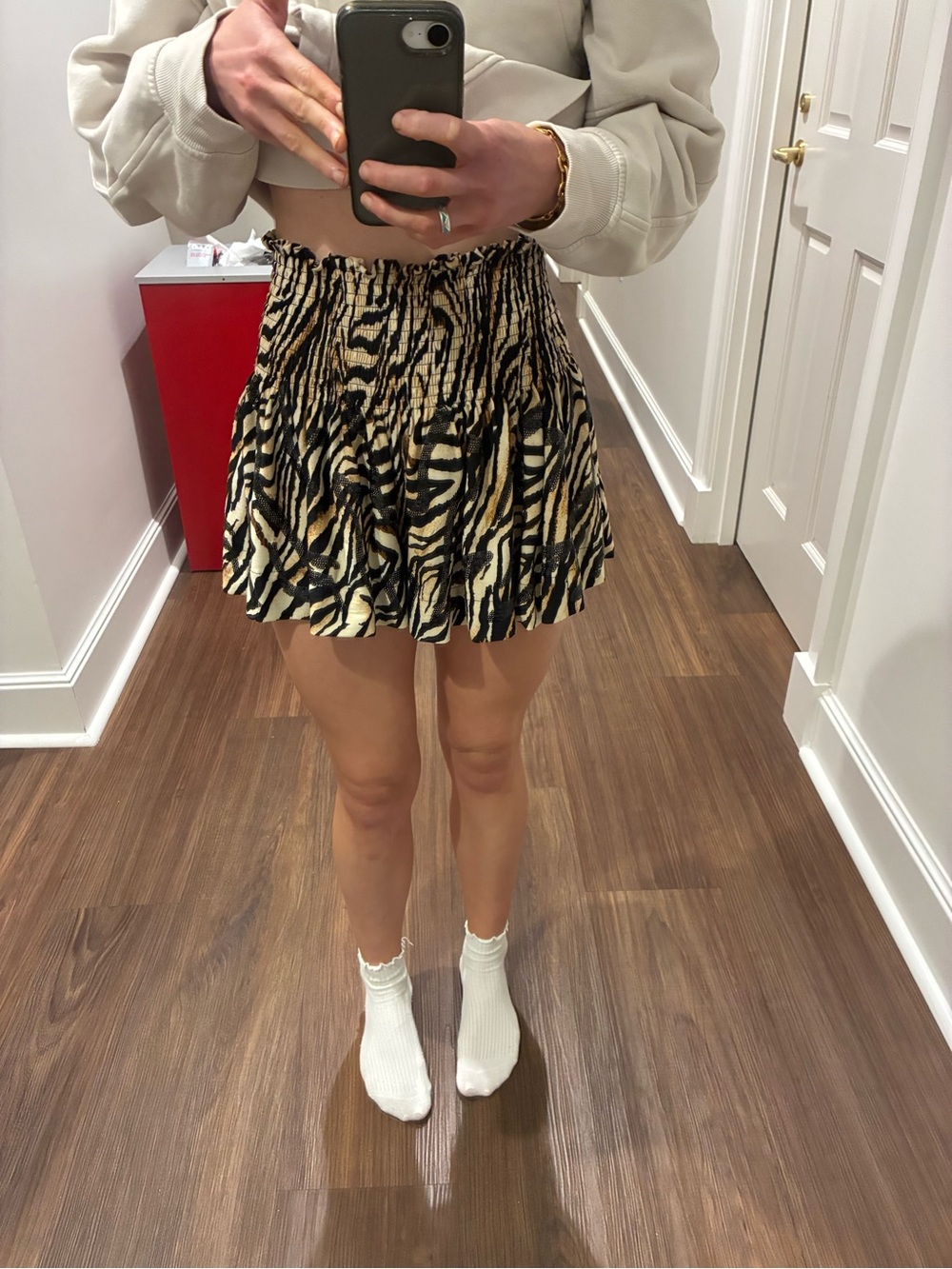 Queen of Sparkles Tiger Shorts